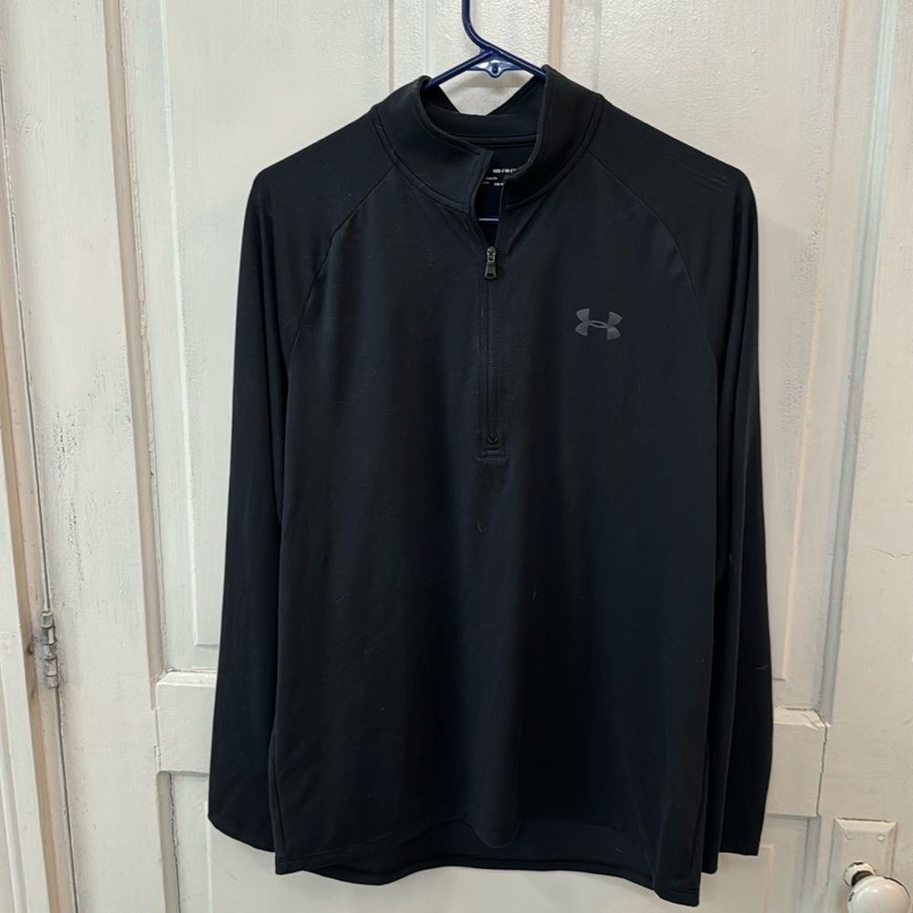 Under Armor quarter zip.